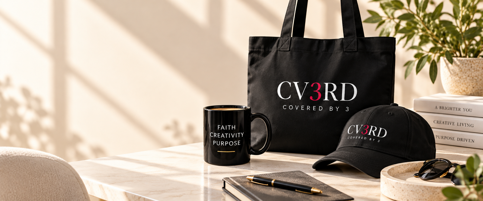 CV3RD Covered By 3 hoodie campaign